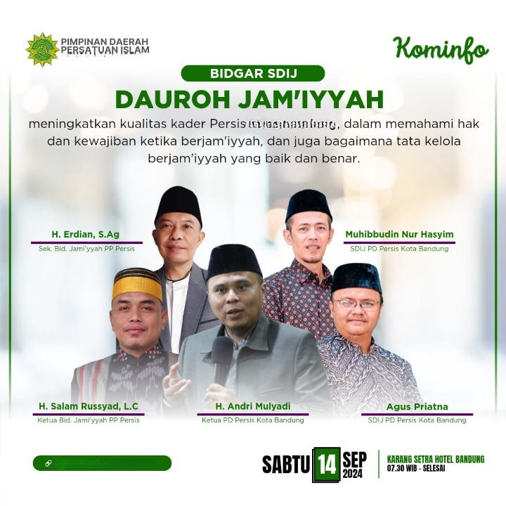 Dauroh Jamiyyah SDIJ PD PERSIS Kabupaten Pidie